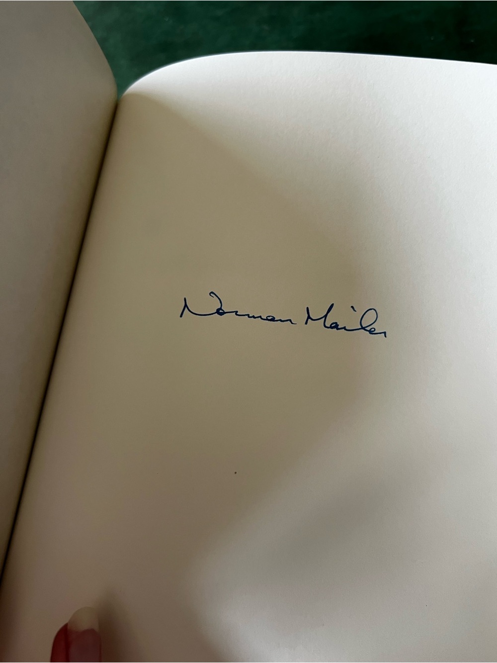 Collectible Signed Hardcover Book Tough Guys Don't Dance by Norman Mailer - Picture 6 of 8